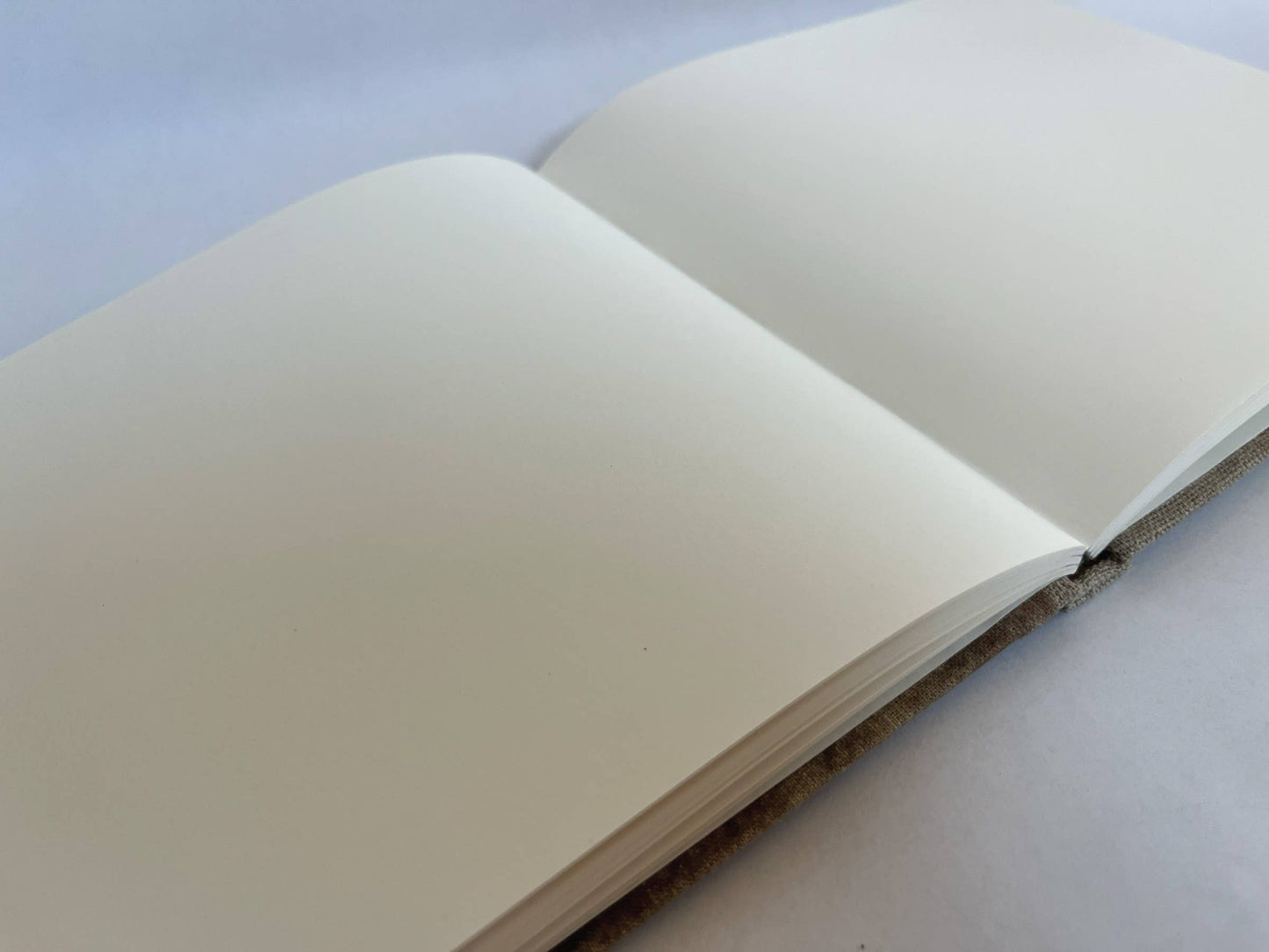 "Mediterranean Lemons" Handmade Linen Hardcover Notebook 